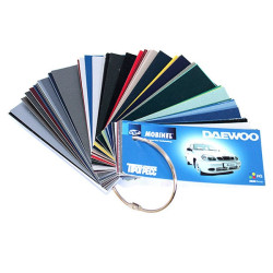 MOBIHEL віяло готових кольорів Daewoo 2014