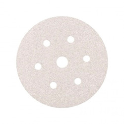 Коло шліфувальне Smirdex 510 White Line абразивне, для сухого шліфування, діаметр 150 мм, 7 отворів, Р=360