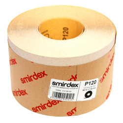 Наждачний папір Smirdex 510 White Line рулон білий 116ммх25м (50 м), Р=120
