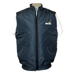 Жилет утепленный на молнии 60-62 / 170-176 / Синий